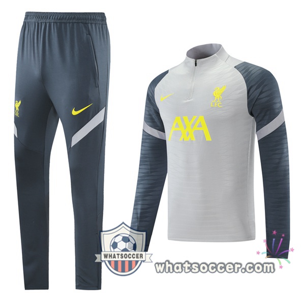 FC Liverpool Gray Tracksuit 2021-2022