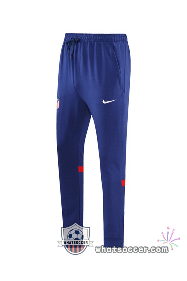 Atletico Madrid Blue Hooded Jacket 2021-2022