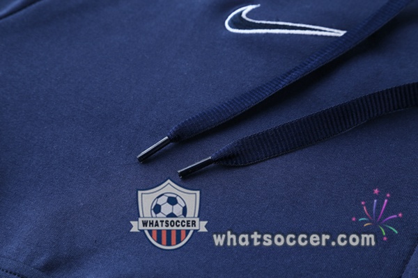 FC Barcelona Blue Hooded Jacket 2021-2022