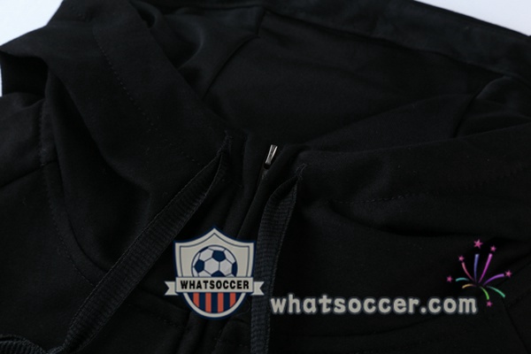 FC Barcelona Black Hooded Jacket 2021-2022