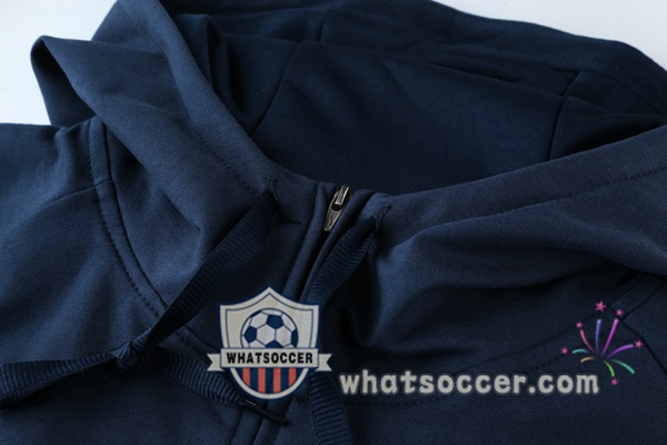 FC Barcelona Black Hooded Jacket 2021-2022