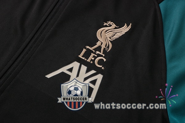 FC Liverpool Black Training Jacket 2021-2022