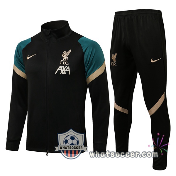 FC Liverpool Black Training Jacket 2021-2022