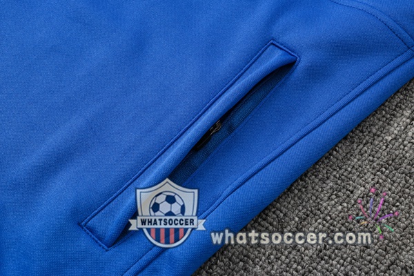 FC Barcelona Blue Green Hooded Jacket 2021-2022