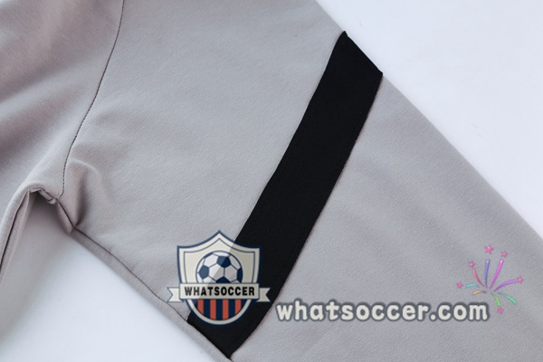 Paris PSG Gray Hooded Jacket 2021-2022
