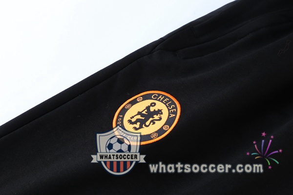 FC Chelsea Black Green Hooded Jacket 2021-2022