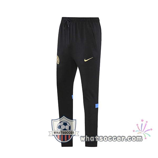 Inter Milan Black Soccer Pants 2021-2022