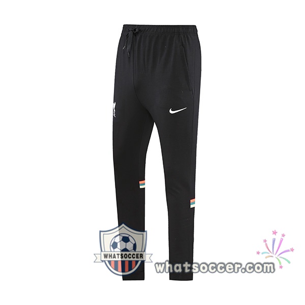 FC Liverpool Black Soccer Pants 2021-2022