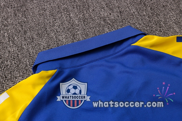 Training Polo Boca Juniors + Pants Blue Yellow 2020-2021