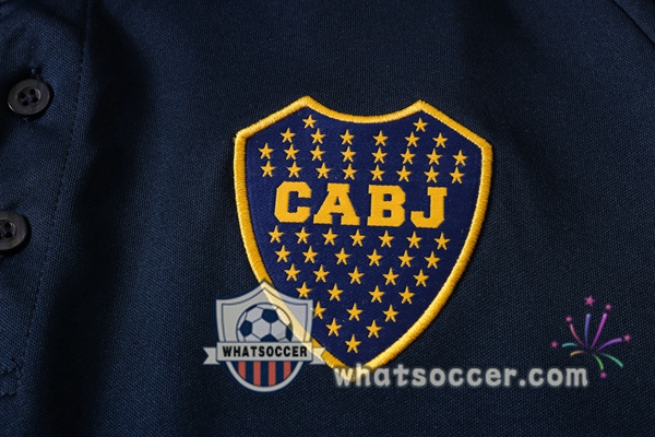 Training Polo Boca Juniors + Pants Blue Royal 2020-2021