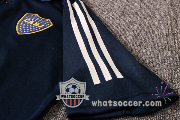 Training Polo Boca Juniors + Pants Blue Royal 2020-2021