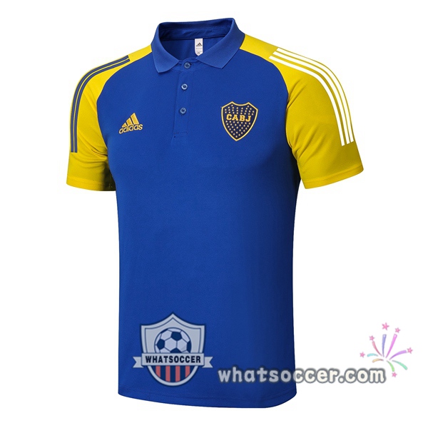 Training Polo Boca Juniors Blue Yellow 2020-2021