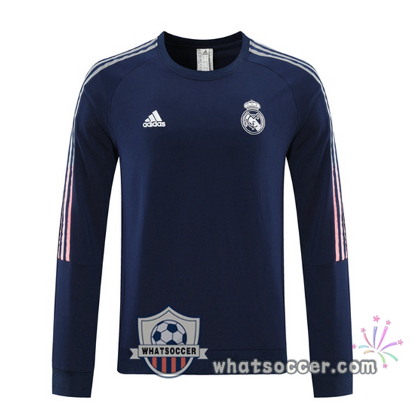Real Madrid Blue Royal Soccer Sweater 2020-2021