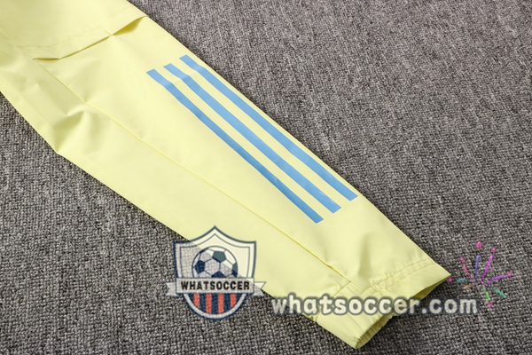 Arsenal Yellow Windbreaker Hoodie 2020-2021