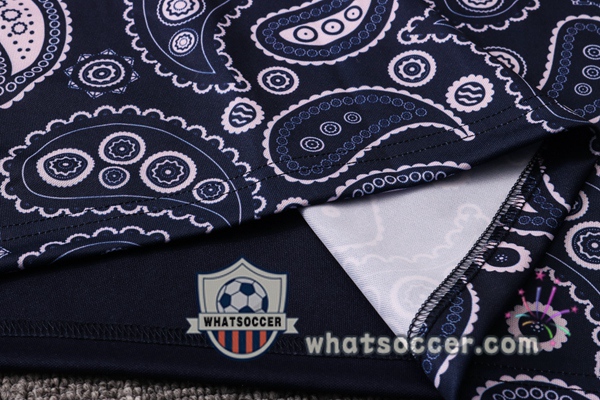 Training Polo Manchester City + Pants Blue Royal 2020-2021