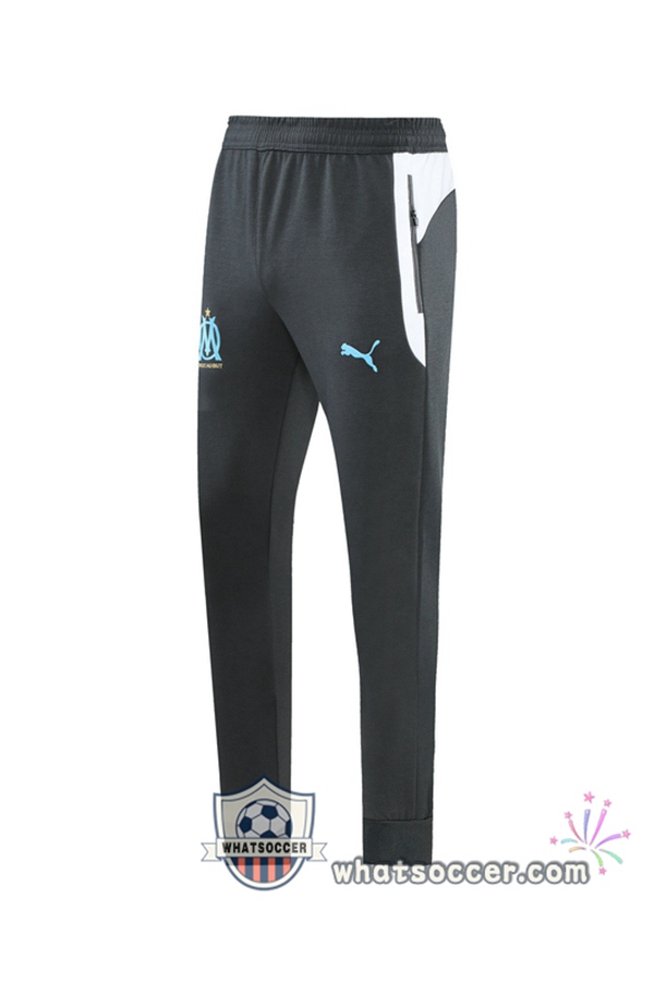 Marseille OM White Black Hooded Jacket 2020-2021