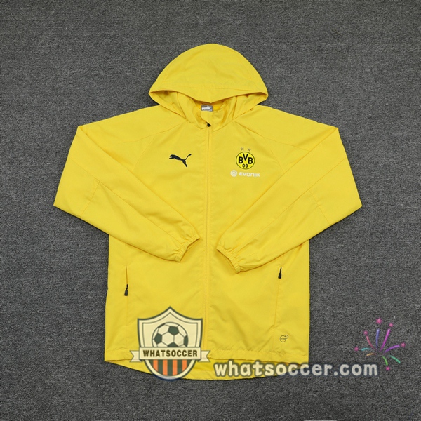Dortmund BVB Yellow Windbreaker Hoodie 2020-2021