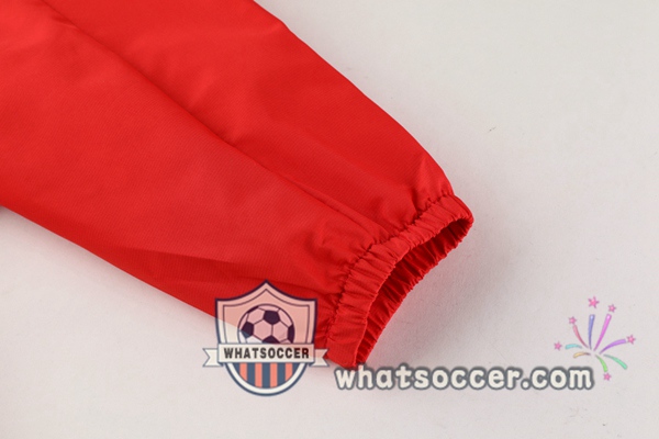 AC Milan Red Windbreaker Hoodie 2020-2021