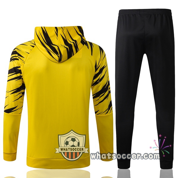 Dortmund BVB Yellow Windbreaker Hoodie 2020-2021