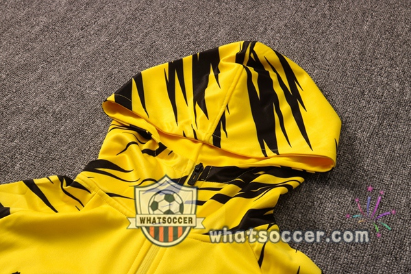 Dortmund BVB Yellow Windbreaker Hoodie 2020-2021