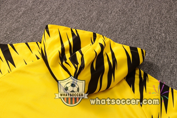 Dortmund BVB Yellow Windbreaker Hoodie 2020-2021
