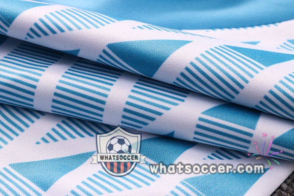 Marseille OM Blue Windbreaker Hoodie 2020-2021