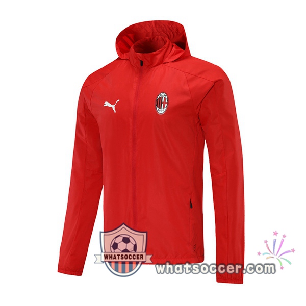 AC Milan Red Windbreaker 2020-2021