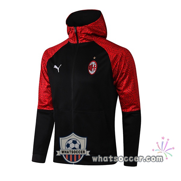AC Milan Black Red Windbreaker 2020-2021