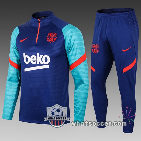 FC Barcelona Kids Tracksuit Blue 2020-2021