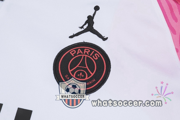 Paris PSG White Rose Tracksuit 2020-2021