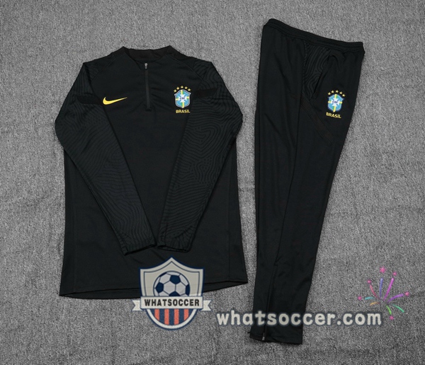 Brazil Black Tracksuit 2020-2021