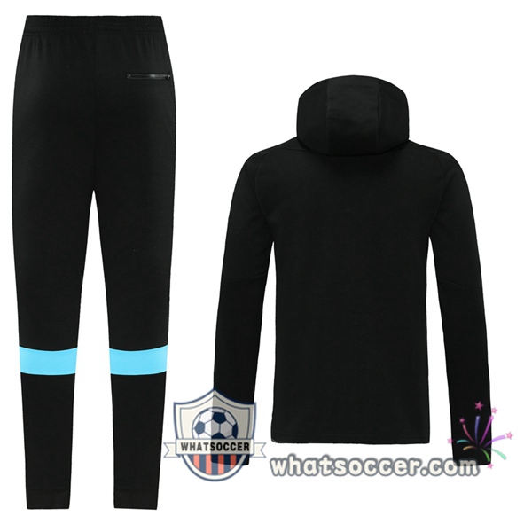 Inter Milan Black Hooded Jacket 2020-2021