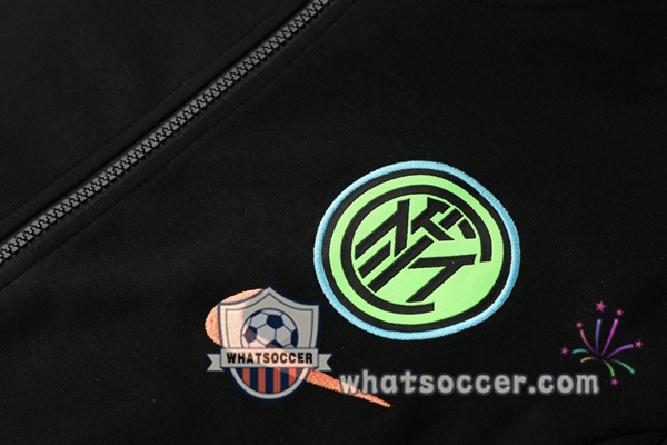 Inter Milan Black Hooded Jacket 2020-2021