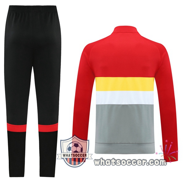 FC Liverpool Red Gray Training Jacket 2020-2021