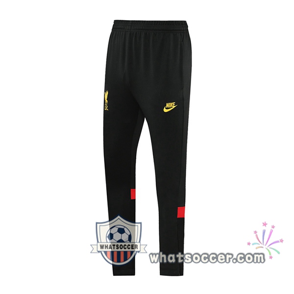 FC Liverpool Black Soccer Pants 2020-2021
