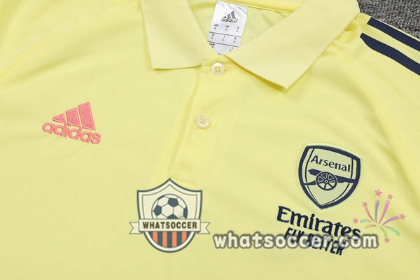 Training Polo Arsenal + Pants Yellow 2021-2022
