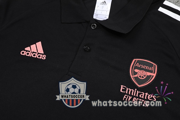 Training Polo Arsenal + Pants Black 2021-2022