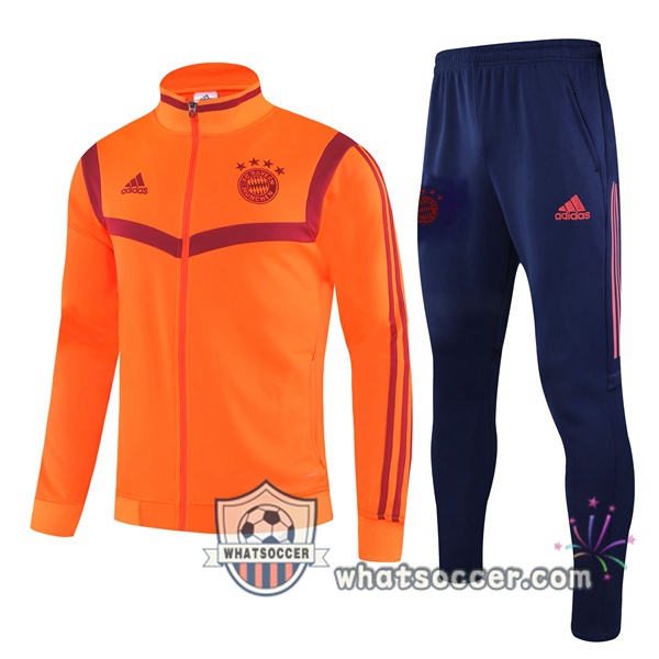 Bayern Munich Orange Training Jacket 2021-2022