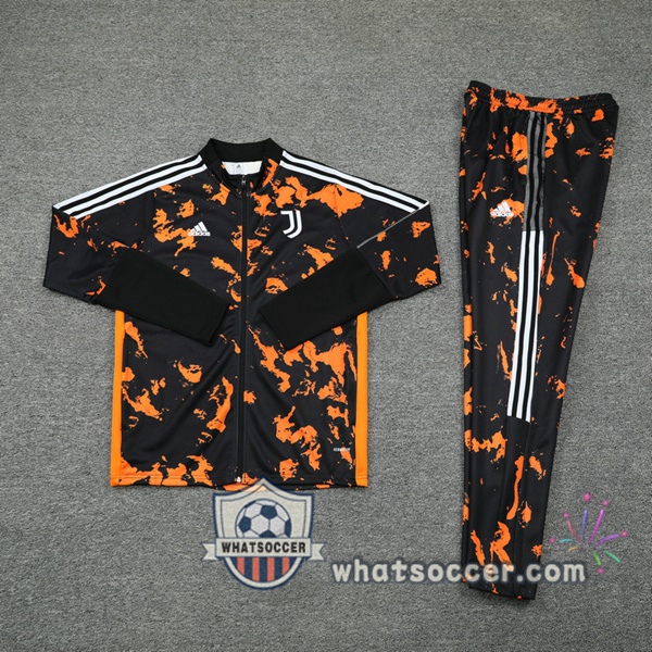 Juventus Black Orange Training Jacket 2021-2022