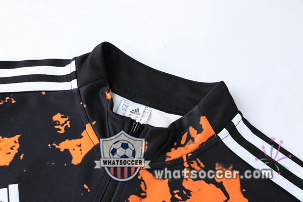 Juventus Black Orange Training Jacket 2021-2022