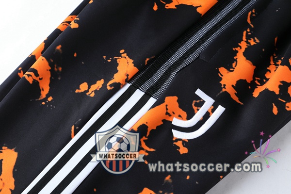Juventus Black Orange Training Jacket 2021-2022