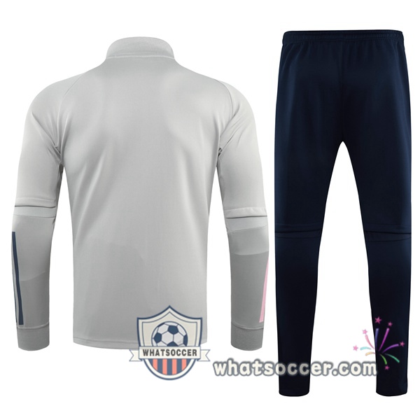 Juventus Light Grey Training Jacket 2021-2022
