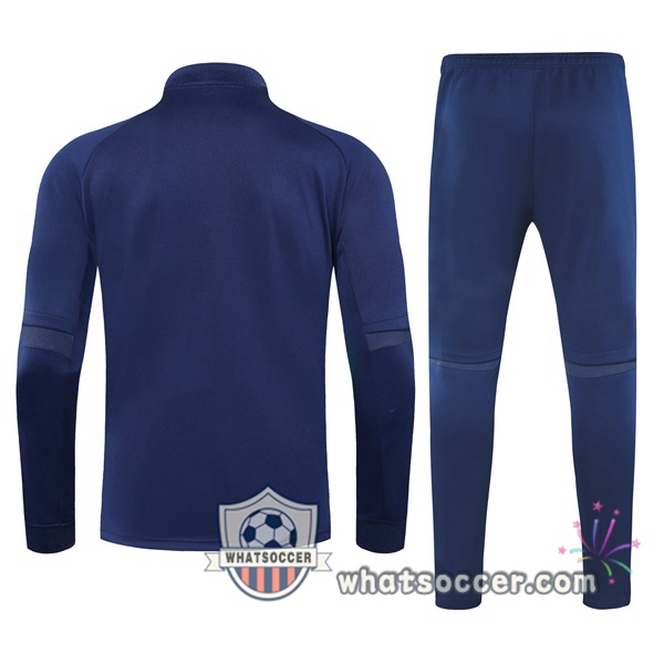 Real Madrid Blue Royal Training Jacket 2021-2022