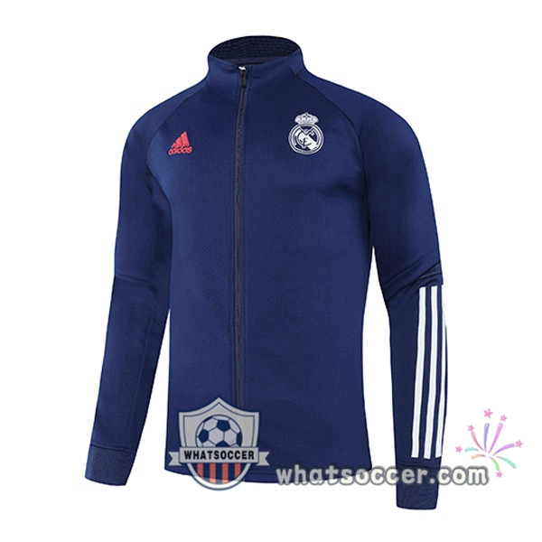 Real Madrid Blue Royal Soccer Jacket 2021-2022