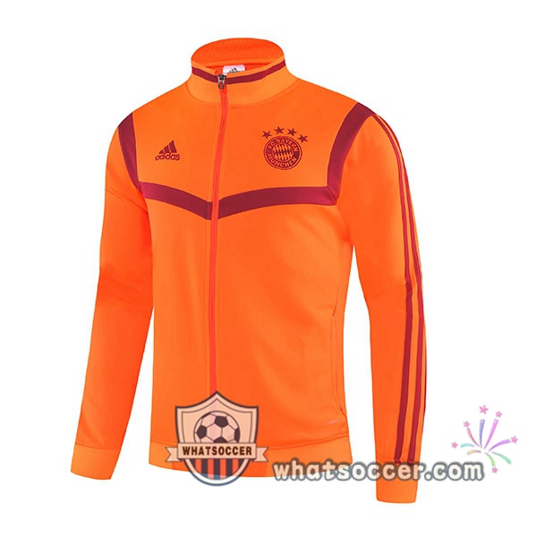Bayern Munich Orange Soccer Jacket 2021-2022