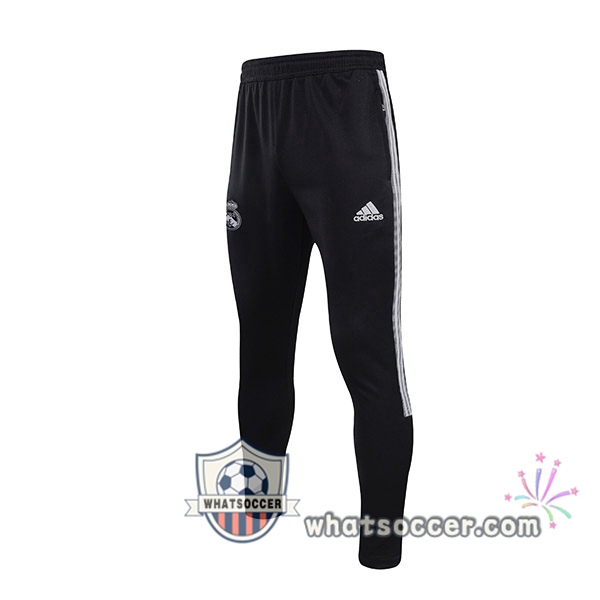 Real Madrid Black Soccer Pants 2021-2022
