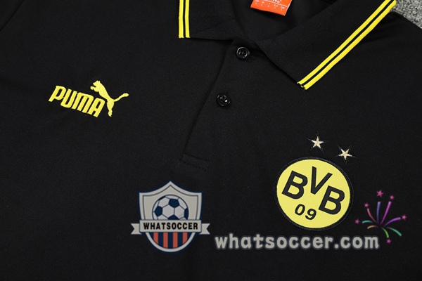 Training Polo Dortmund BVB + Pants Black 2021-2022