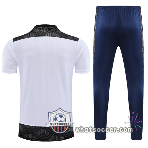 Training Polo Italy + Pants White 2021-2022