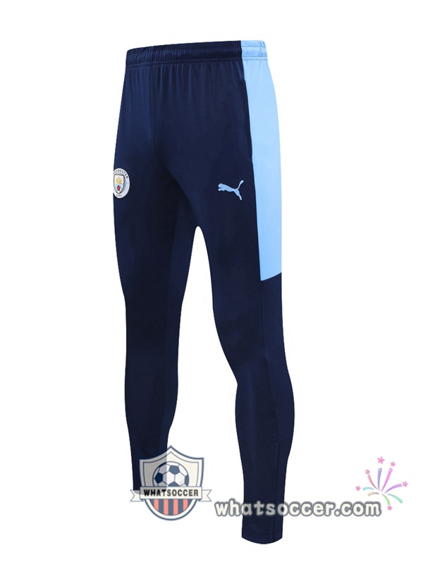 Training Polo Manchester City + Pants Blue 2021-2022