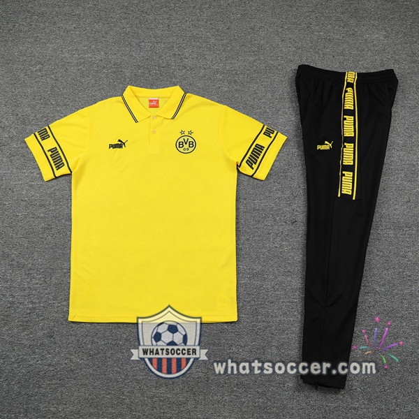 Training Polo Dortmund BVB + Pants Yellow 2021-2022